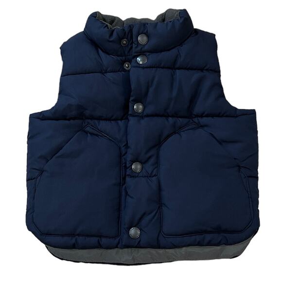 Baby Gap Oshkosh Outerwear Bundle 12-18 Months Denim Jacket Puffer Vest - Picture 4 of 8